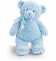 Baby Gund 18吋粉藍色 "My 1st Teddy" 經典泰迪熊 